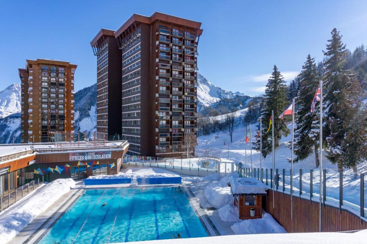 Villarembert Appartement Avec Balcon Au Pied Des Pistes De Ski מראה חיצוני תמונה